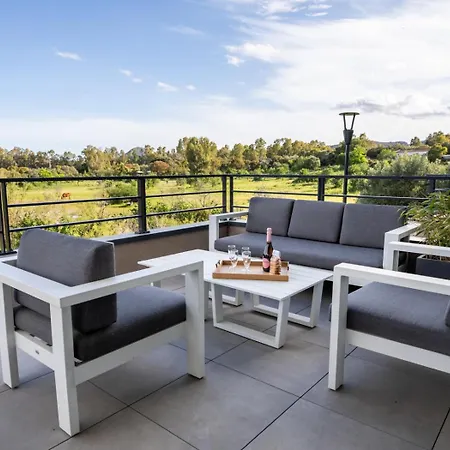 La Cle Terrasse, Proche Port,centre, Parking,clim Apartamento *